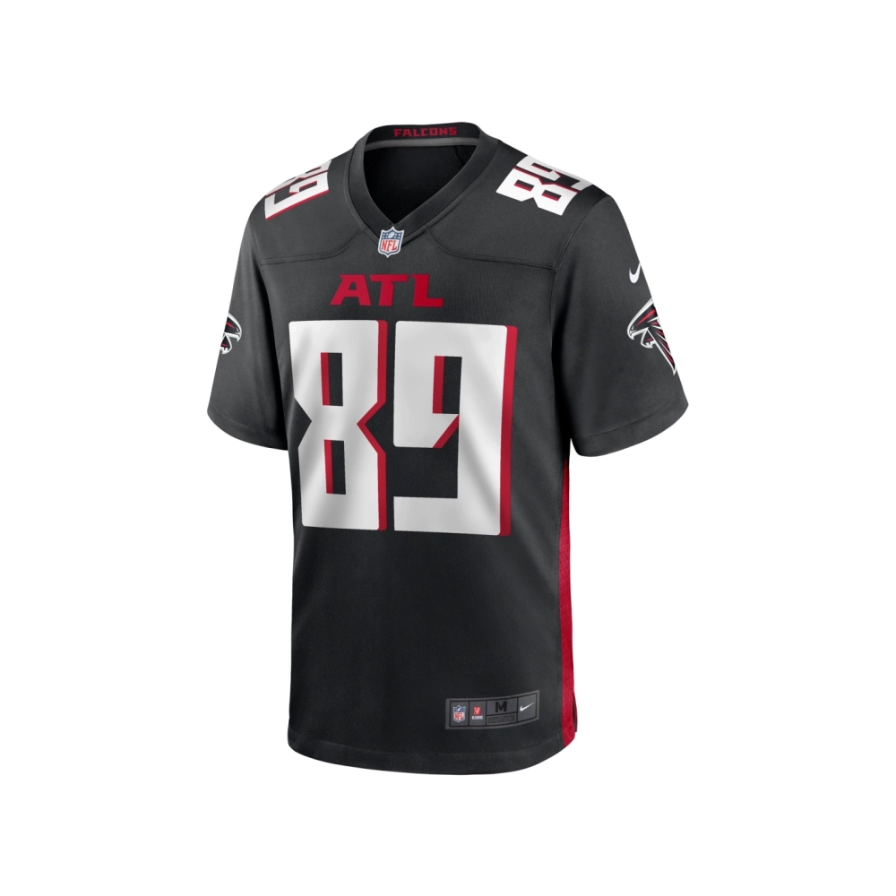 Mens Atlanta Falcons Charlie Woerner Black Game Jersey