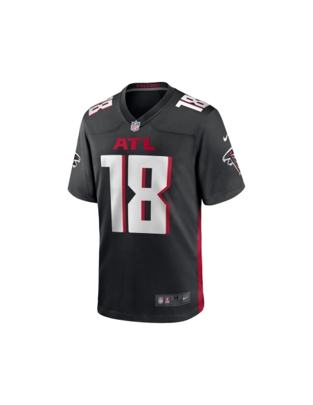 Mens Atlanta Falcons Calvin Ridley Black Game Player Jersey
