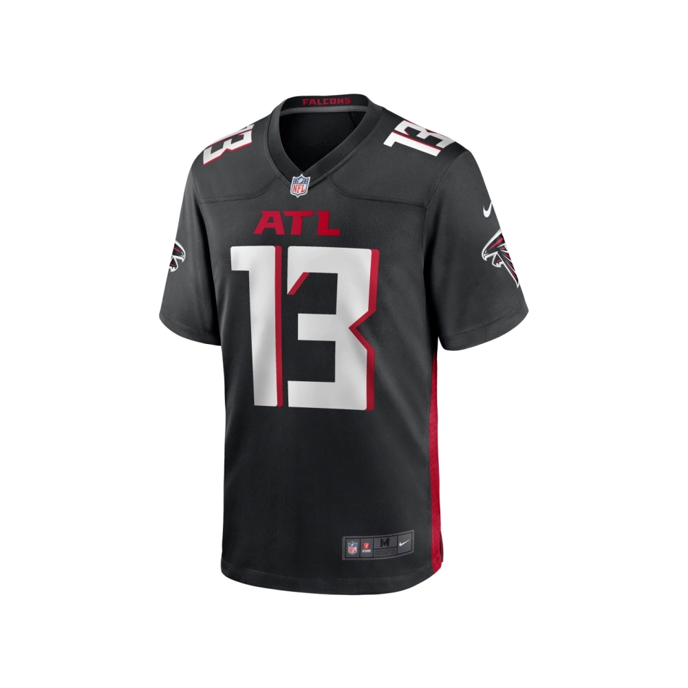 Mens Atlanta Falcons Bradley Pinion Black Game Player Jersey