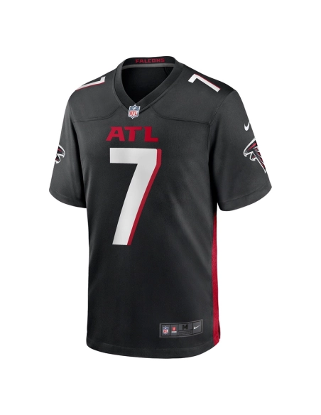 Mens Atlanta Falcons Bijan Robinson Black Game Jersey