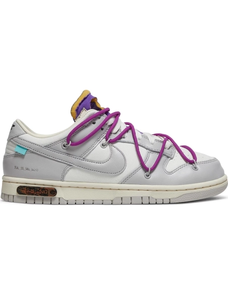 OffWhite x Dunk Low Lot 28 of 50,Dunk SB,NIKE SHOES Reps