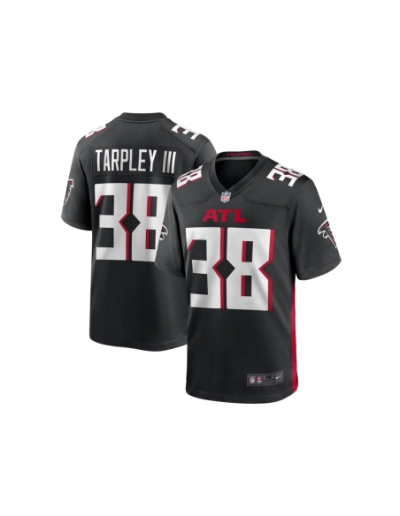 Mens Atlanta Falcons Arnold Tarpley III Black Game Jersey