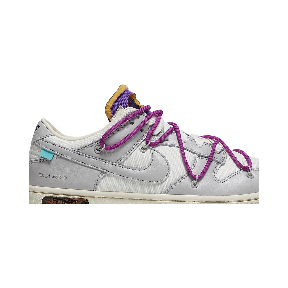 OffWhite x Dunk Low Lot 28 of 50,Dunk SB,NIKE SHOES Reps