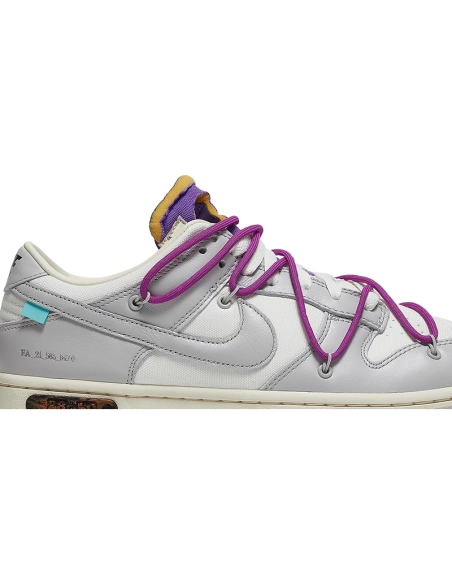 OffWhite x Dunk Low Lot 28 of 50,Dunk SB,NIKE SHOES Reps