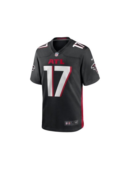 Mens Atlanta Falcons Arnold Ebiketie Black Team Game Jersey