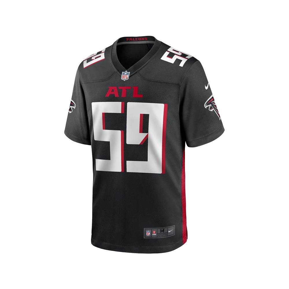 Mens Atlanta Falcons Andre Smith Black Game Jersey