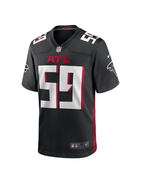 Mens Atlanta Falcons Andre Smith Black Game Jersey