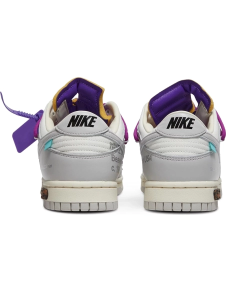 OffWhite x Dunk Low Lot 28 of 50,Dunk SB,NIKE SHOES Reps