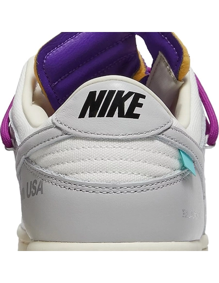OffWhite x Dunk Low Lot 28 of 50,Dunk SB,NIKE SHOES Reps