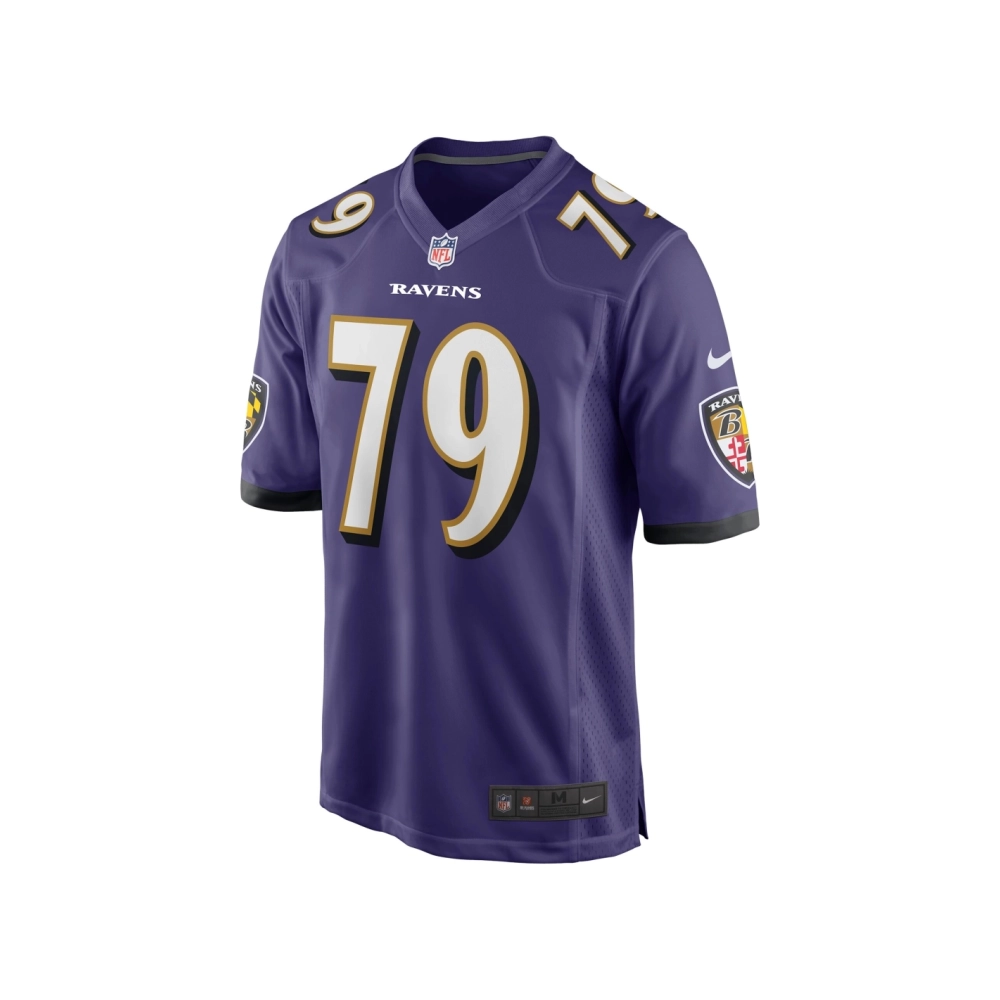 Mens Baltimore Ravens Ronnie Stanley Purple Game Jersey