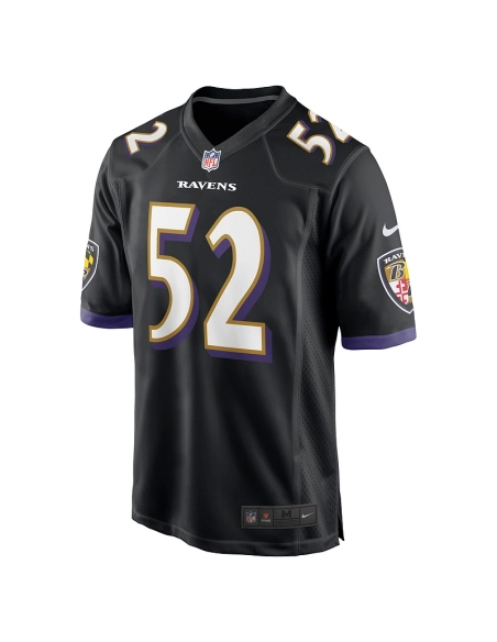 Mens Baltimore Ravens Ray Lewis Black Retired Player Jersey