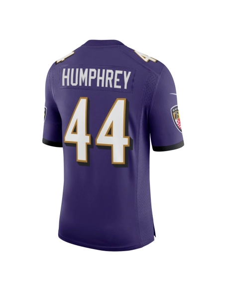 Mens Baltimore Ravens Marlon Humphrey Purple Vapor Limited Jersey