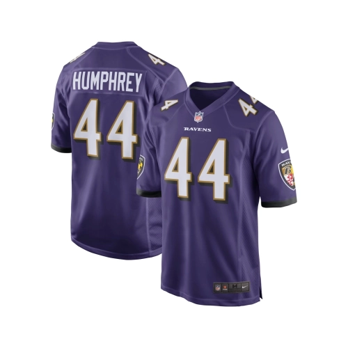 Mens Baltimore Ravens Marlon Humphrey Purple Player Game Jersey
