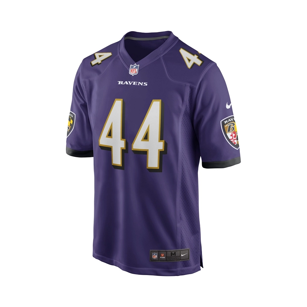 Mens Baltimore Ravens Marlon Humphrey Purple Game Jersey