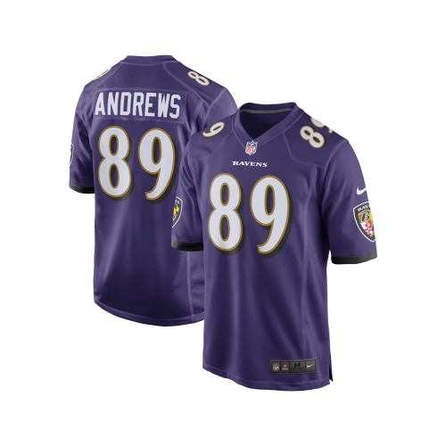 Mens Baltimore Ravens Mark Andrews Purple Game Jersey