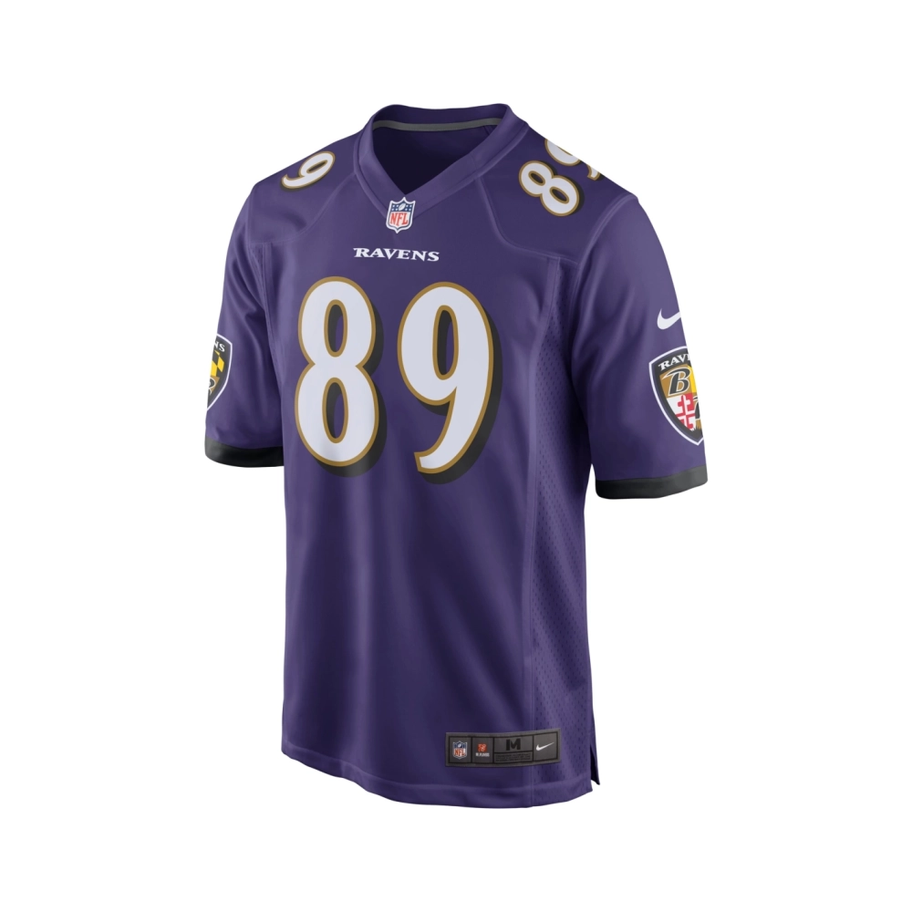 Mens Baltimore Ravens Mark Andrews Purple Game Jersey