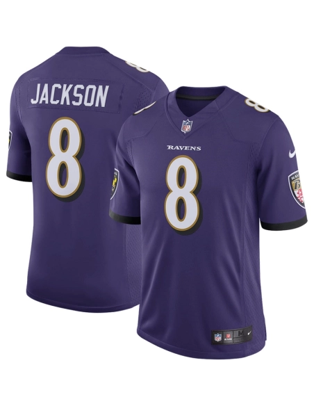 Mens Baltimore Ravens Lamar Jackson Purple Speed Machine Limited Jersey