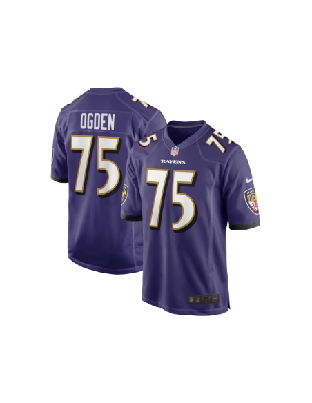 Mens Baltimore Ravens Jonathan Ogden Purple Retired Player Game Jersey