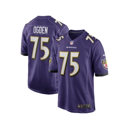 Mens Baltimore Ravens Jonathan Ogden Purple Game Retired Player Jersey