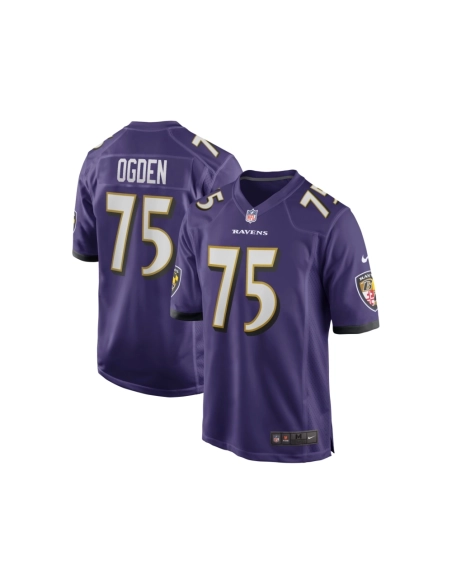 Mens Baltimore Ravens Jonathan Ogden Purple Game Retired Player Jersey