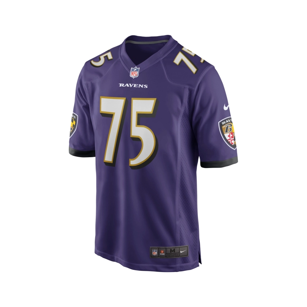 Mens Baltimore Ravens Jonathan Ogden Purple Game Retired Player Jersey