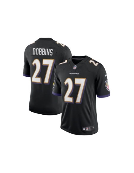 Mens Baltimore Ravens J.K. Dobbins Black Vapor Limited Jersey