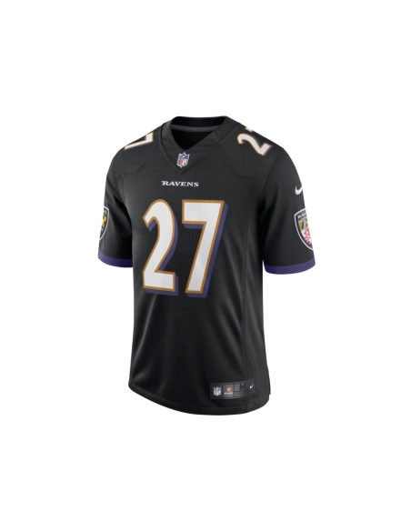 Mens Baltimore Ravens J.K. Dobbins Black Vapor Limited Jersey