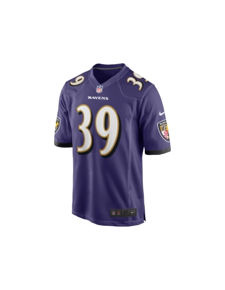 Mens Baltimore Ravens Duron Harmon Purple Game Jersey