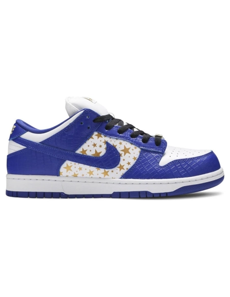 SUPREME X DUNK LOW OG SB QS HYPER ROYAL,Dunk SB,NIKE SHOES Reps
