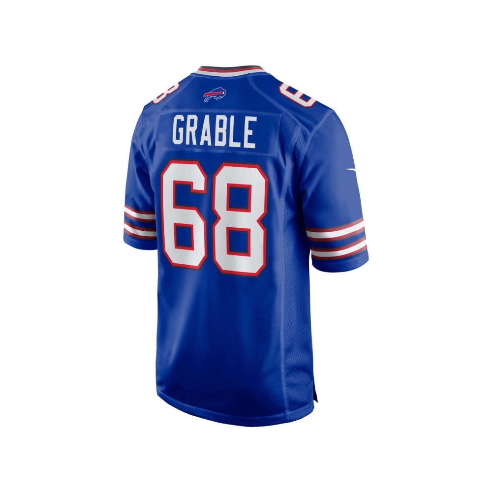 Mens Buffalo Bills Tylan Grable Royal Game Jersey