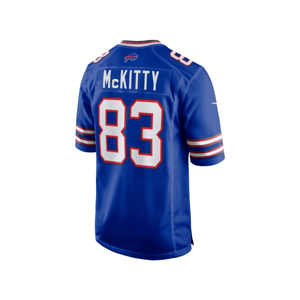 Mens Buffalo Bills Tre McKitty Royal Team Game Jersey