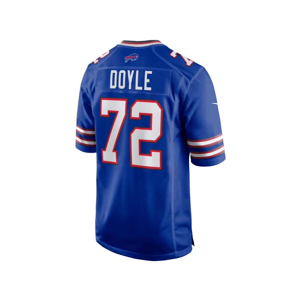 Mens Buffalo Bills Tommy Doyle Royal Game Player Jersey