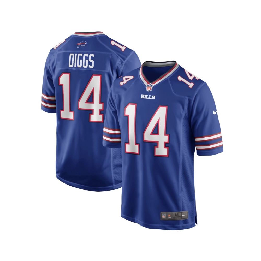 Mens Buffalo Bills Stefon Diggs Royal Game Player Jersey