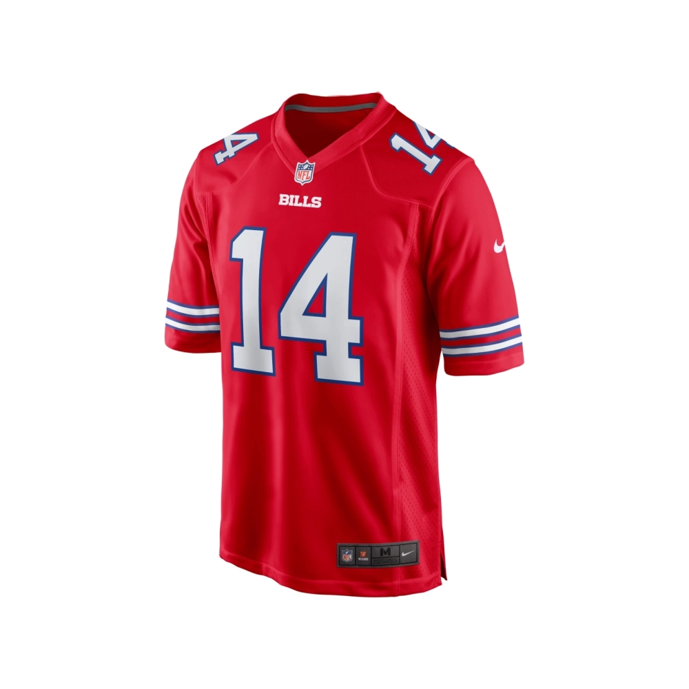 Mens Buffalo Bills Stefon Diggs Red Alternate Game Jersey