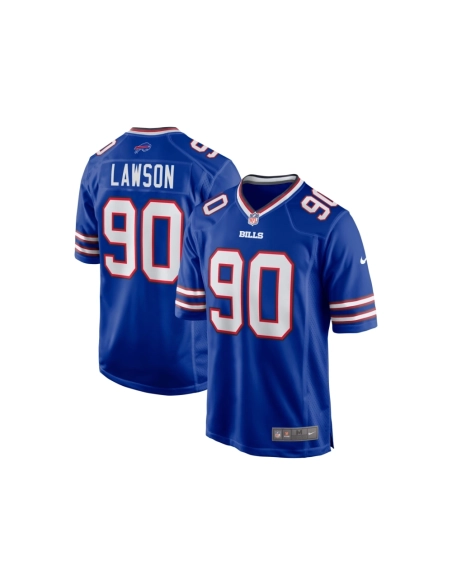 Mens Buffalo Bills Shaq Lawson Royal Player Game Jersey