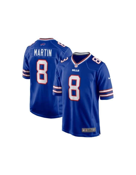 Mens Buffalo Bills Sam Martin Royal Game Player Jersey
