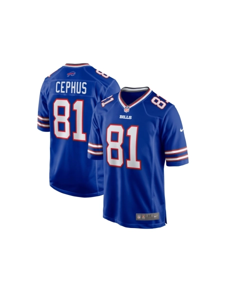 Mens Buffalo Bills Quintez Cephus Royal Team Game Jersey