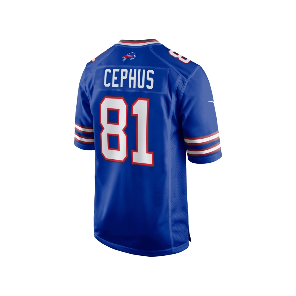 Mens Buffalo Bills Quintez Cephus Royal Team Game Jersey