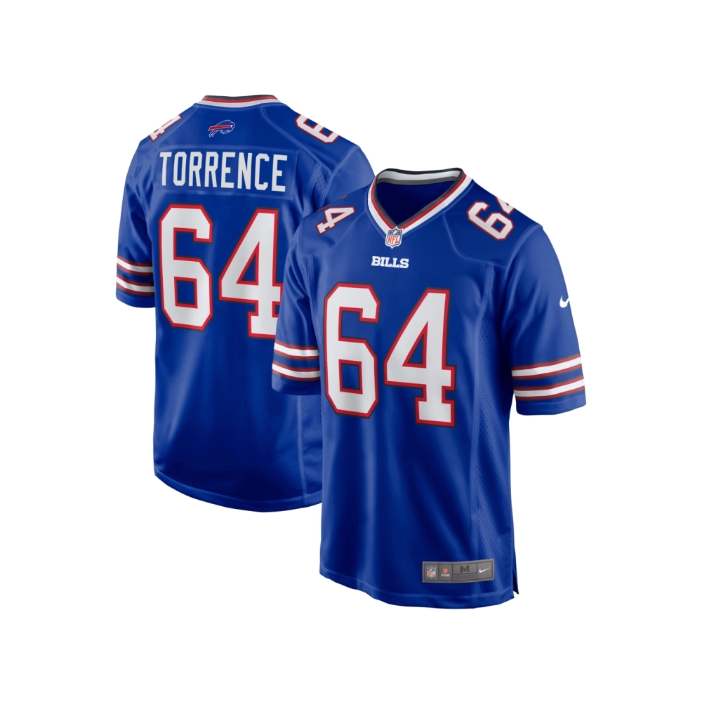 Mens Buffalo Bills OCyrus Torrence Royal Home Game Jersey