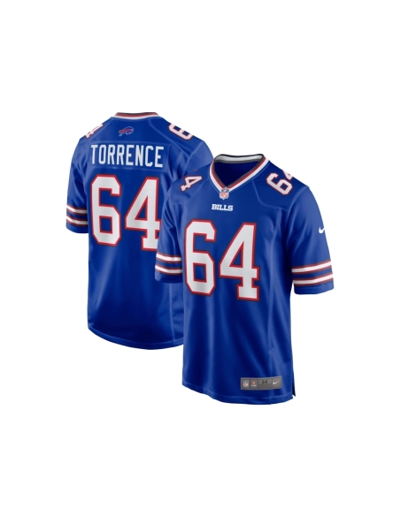 Mens Buffalo Bills OCyrus Torrence Royal Home Game Jersey