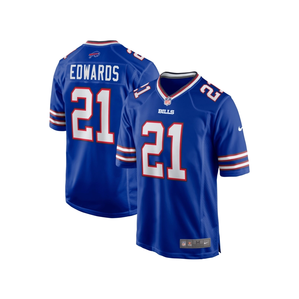 Mens Buffalo Bills Mike Edwards Royal Game Jersey