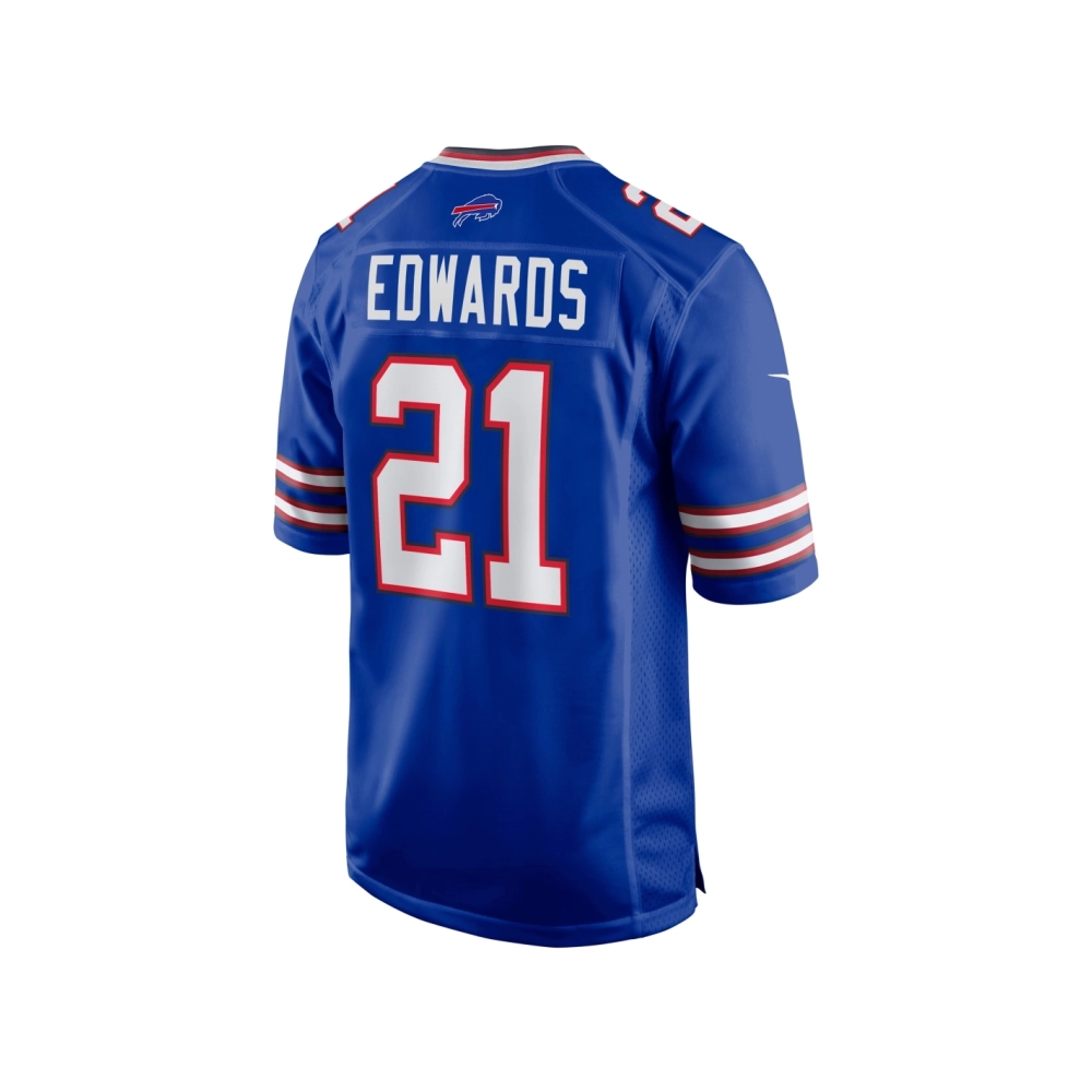 Mens Buffalo Bills Mike Edwards Royal Game Jersey