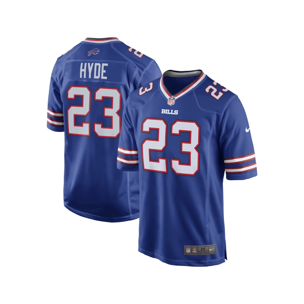 Mens Buffalo Bills Micah Hyde Royal Game Player Jersey