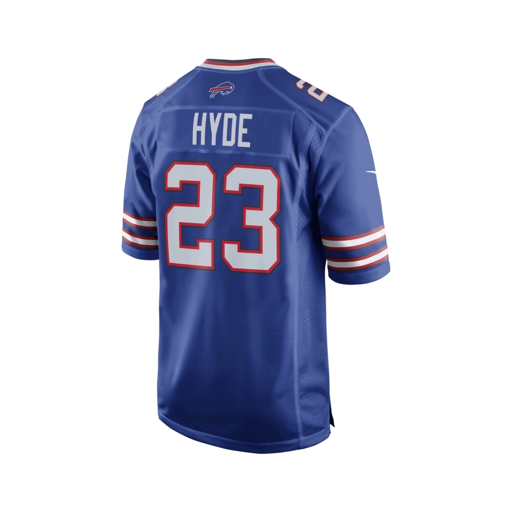 Mens Buffalo Bills Micah Hyde Royal Game Player Jersey