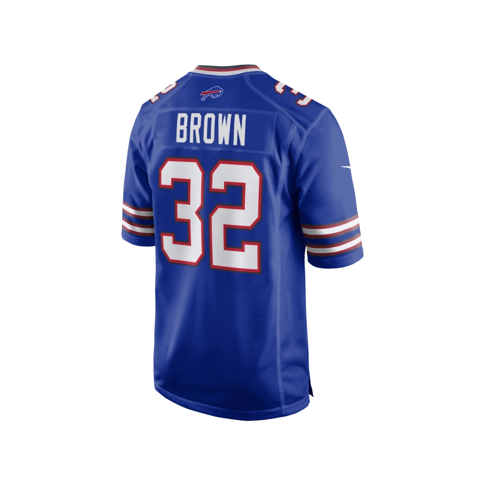 Mens Buffalo Bills Kyron Brown Royal Game Jersey