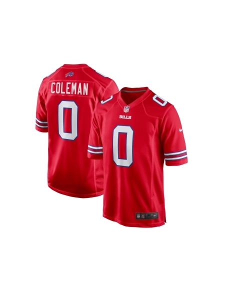 Mens Buffalo Bills Keon Coleman Red Alternate Game Jersey