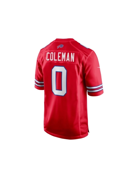 Mens Buffalo Bills Keon Coleman Red Alternate Game Jersey