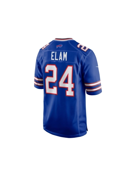 Mens Buffalo Bills Kaiir Elam Royal Player Game Jersey