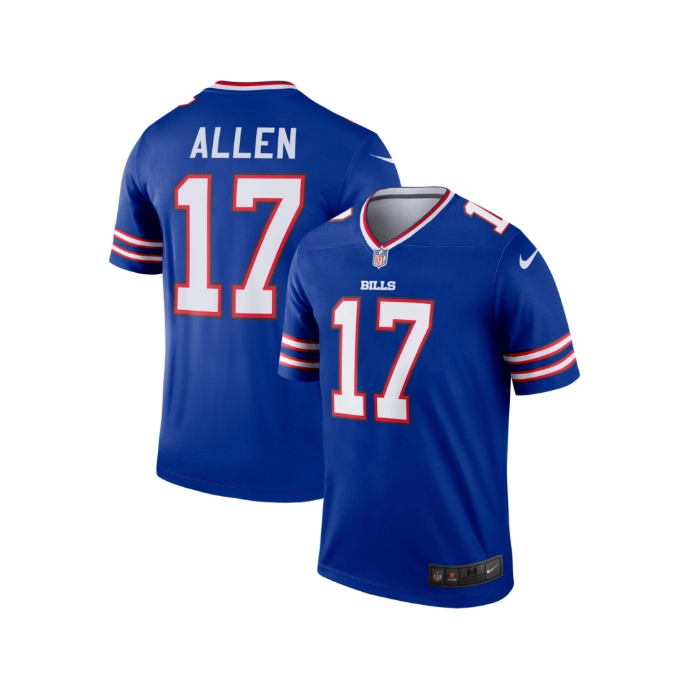 Mens Buffalo Bills Josh Allen Royal Legend Jersey