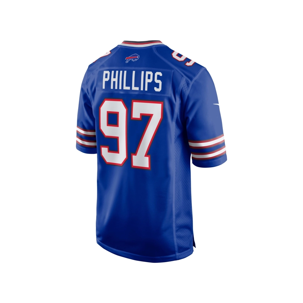 Mens Buffalo Bills Jordan Phillips Royal Game Jersey